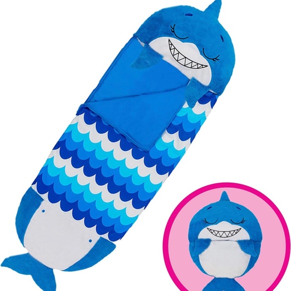 Happy Nappers Other Happy Nappers 2in Shark Pillow Sleeping Bag